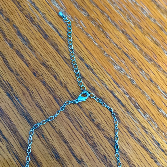 Pink and purple jewelled necklace - Picture 3 of 4